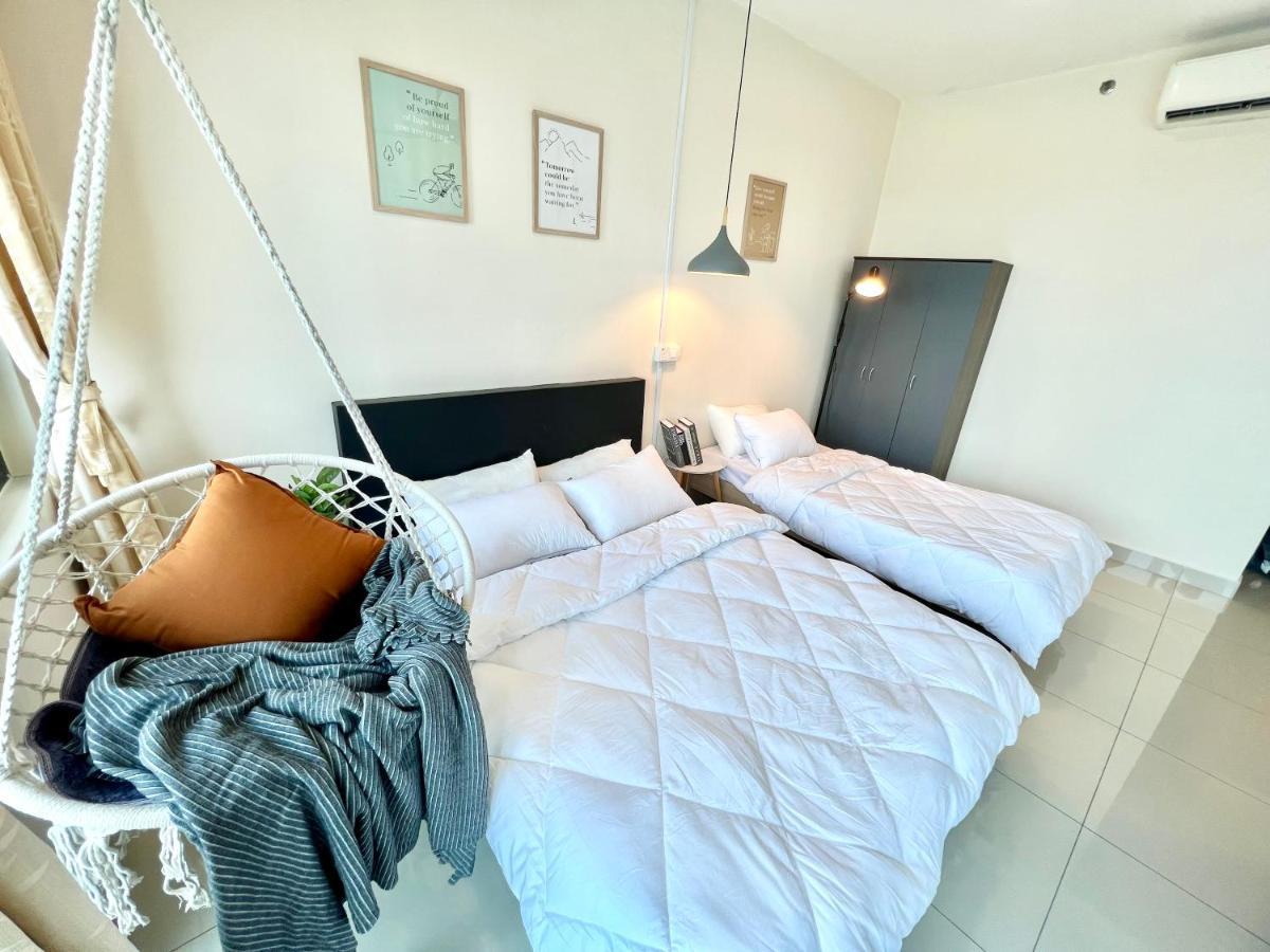A 1-4 Pax Cozy Studio Tv Box Pool 100Mps Wifi 3 Bed Trefoil 实达阿南 外观 照片