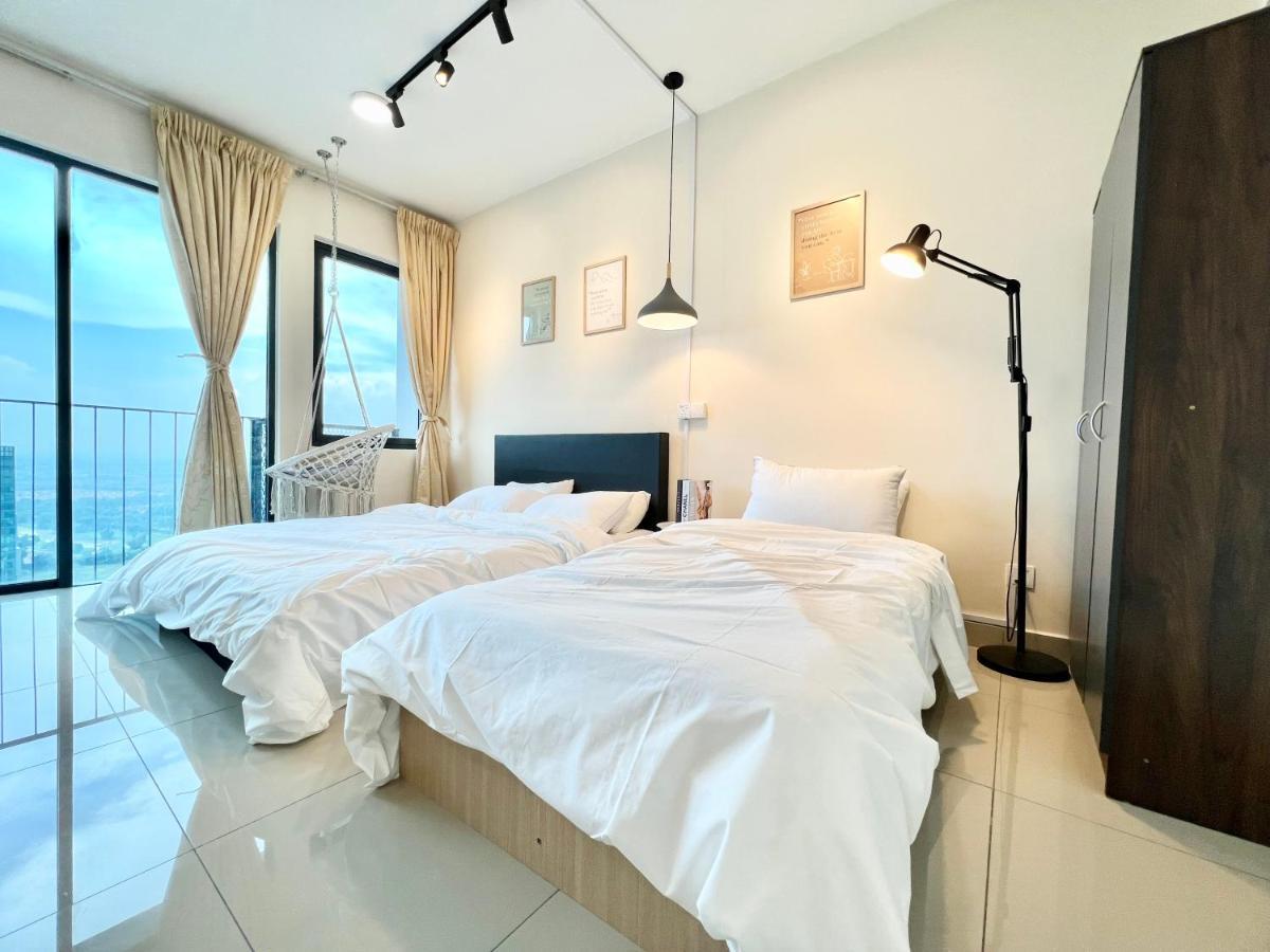 A 1-4 Pax Cozy Studio Tv Box Pool 100Mps Wifi 3 Bed Trefoil Setia Alam公寓 外观 照片